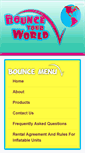 Mobile Screenshot of bounceyourworld.net